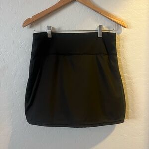 Essentials Black Bubble Mini Skirt for Work